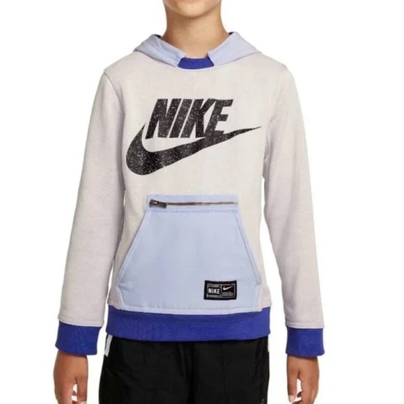 Nike Kids' Unisex Dna Colorblock Graphic Logo Hoodie Size XL Youth Sportswear - Picture 1 of 14